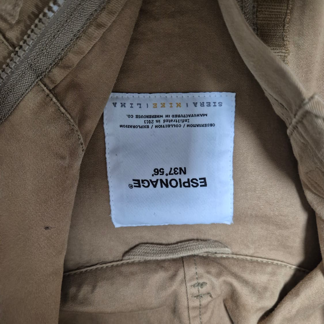 에스피오나지 스목 파카 (M) 상품이미지2