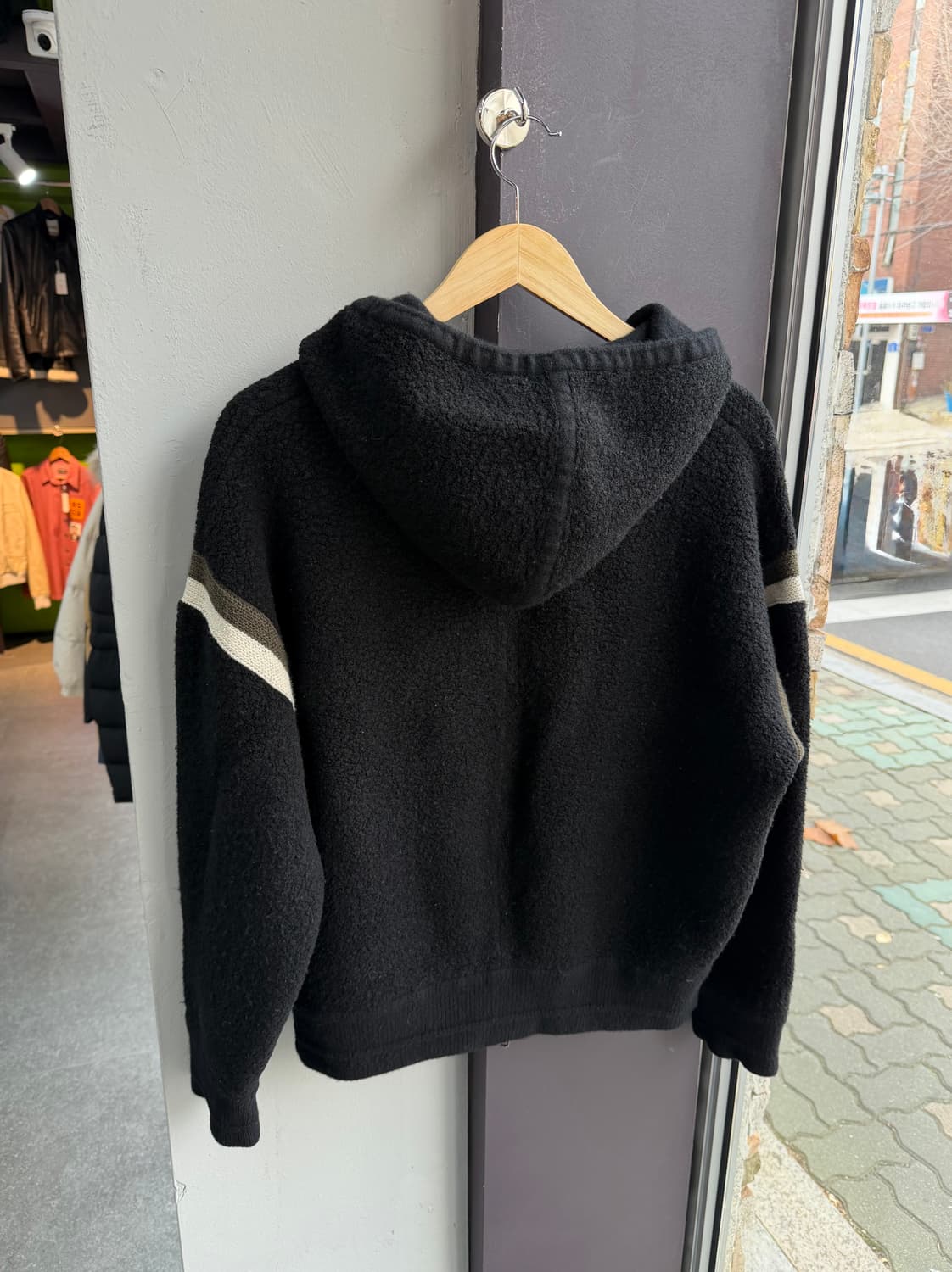 105/ 시스템옴므 23FW 플리스 후디 집업 상품이미지6