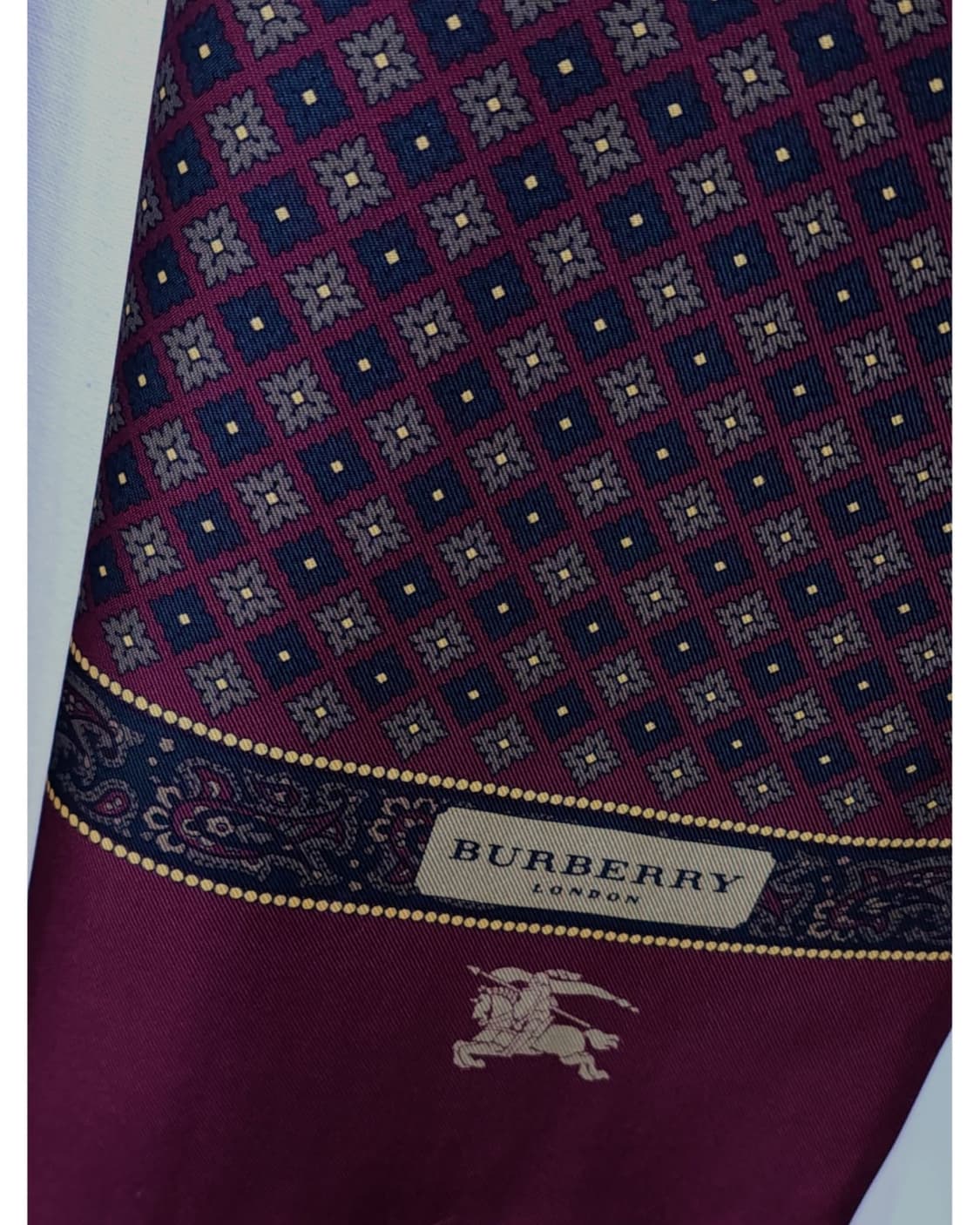 버버리 남성 실크스카프 상품이미지5