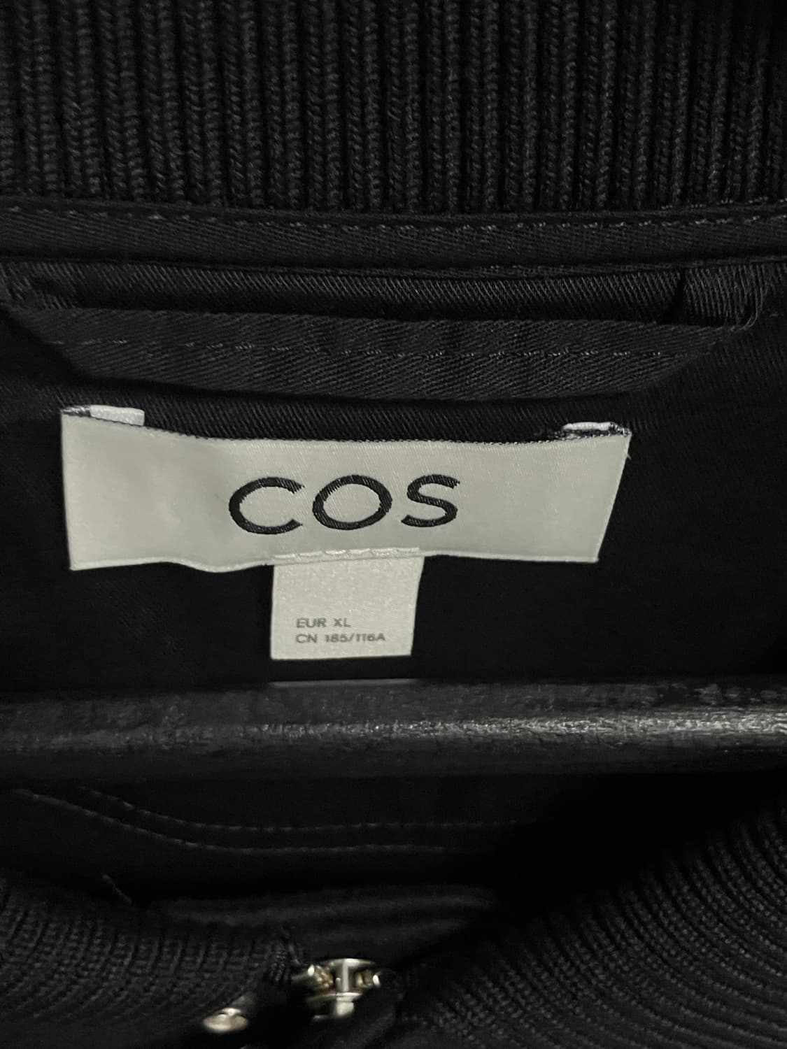 (XL) COS 스웻 집업 자켓 다크네이비 상품이미지5