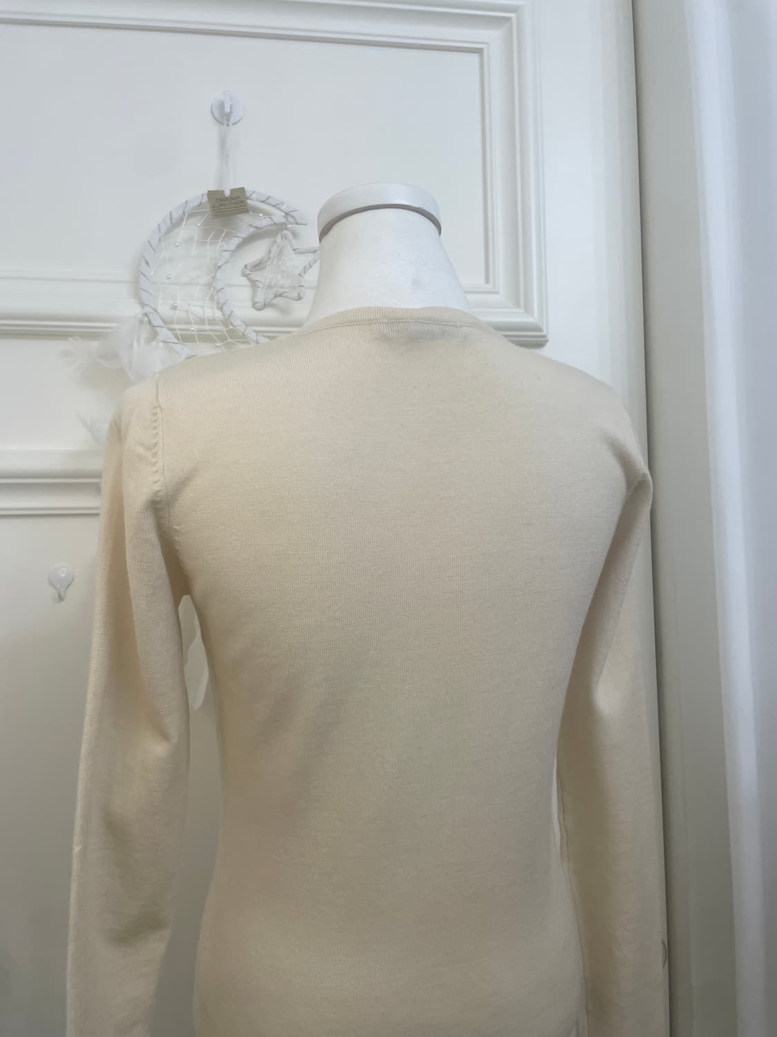 INGNI ivory pearl button basic cardigan 상품이미지3