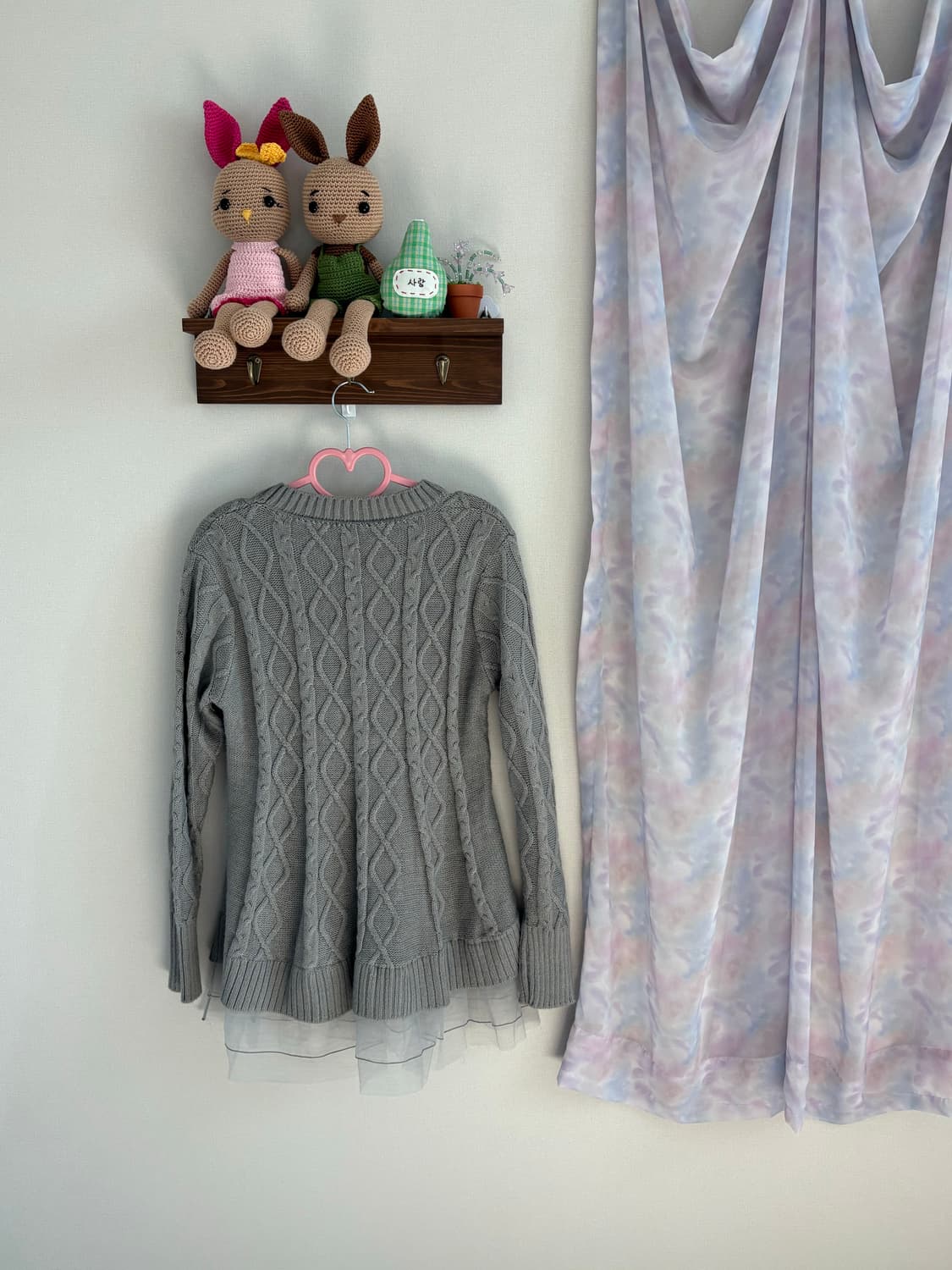 체크 스커트 상품이미지6