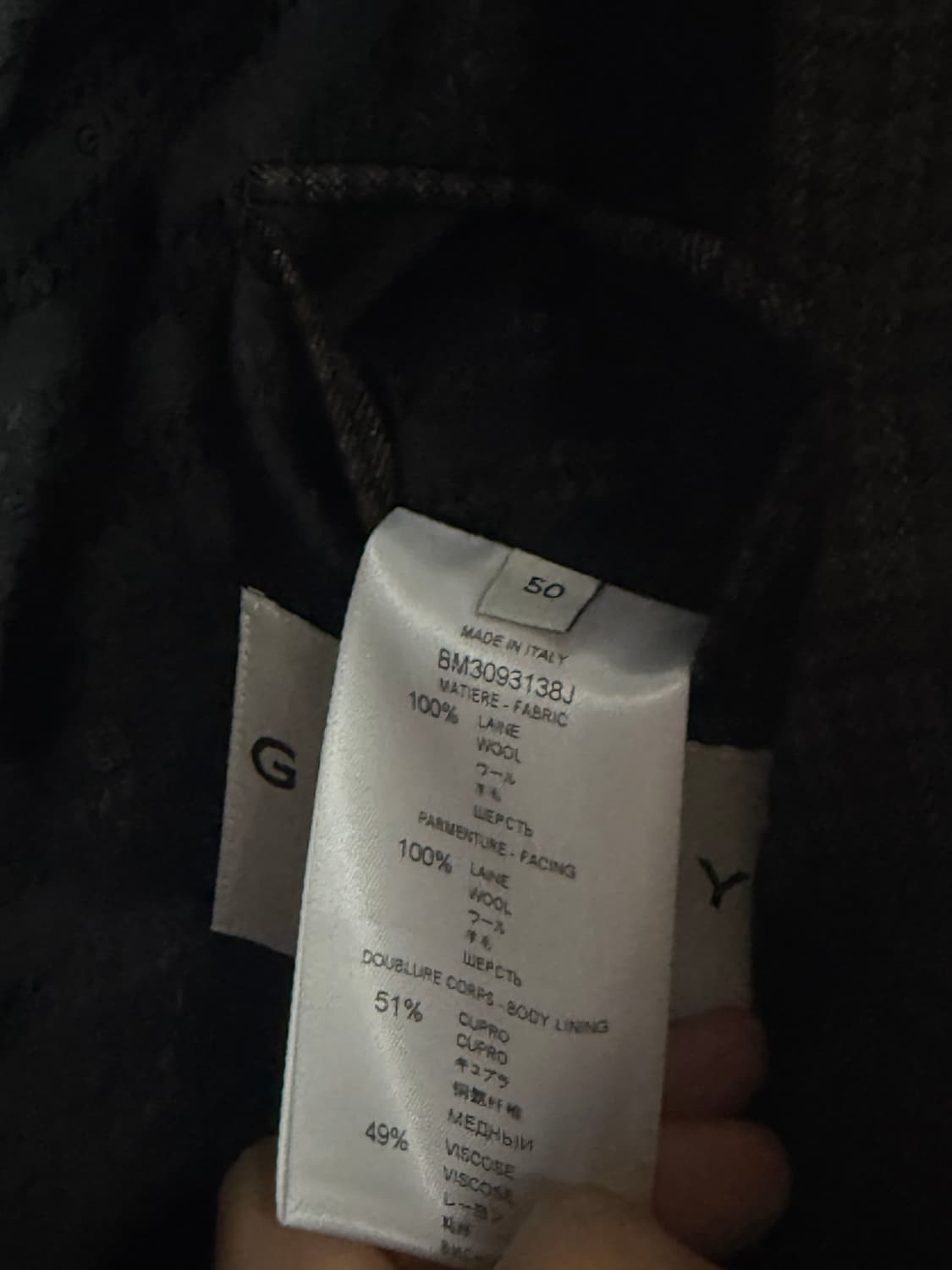 지방시(Givenchy) 런웨이 더블 블레이져 상품이미지6