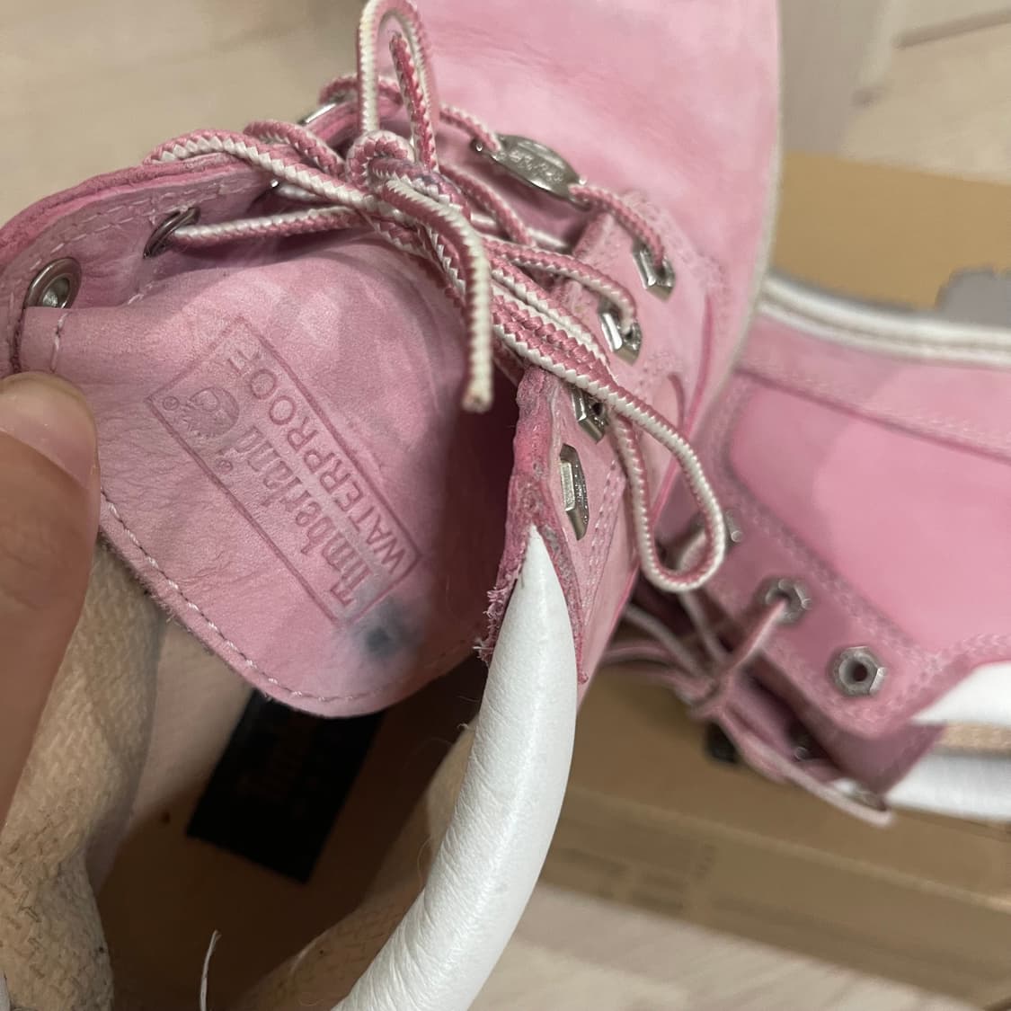 팀버랜드 핑크 추카부츠 상품이미지6