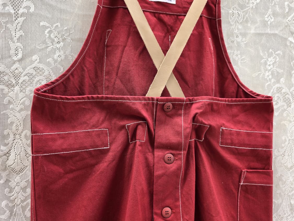 캔버스 에이프런 (made in japan) 상품이미지4