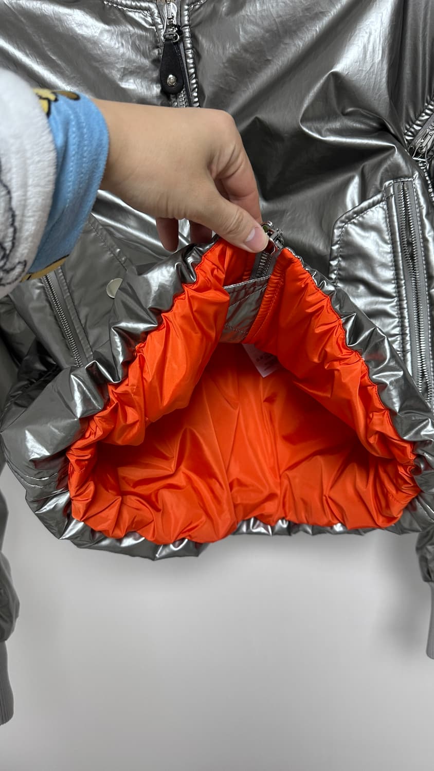 구찌 남성 실버 ma-1 점퍼 정품 새상품 50사이즈 상품이미지9