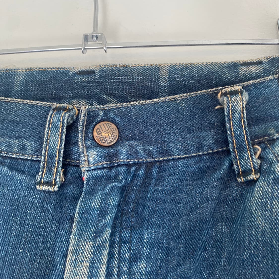 Blue Blue 와이드 컷오프 데님팬츠 상품이미지3