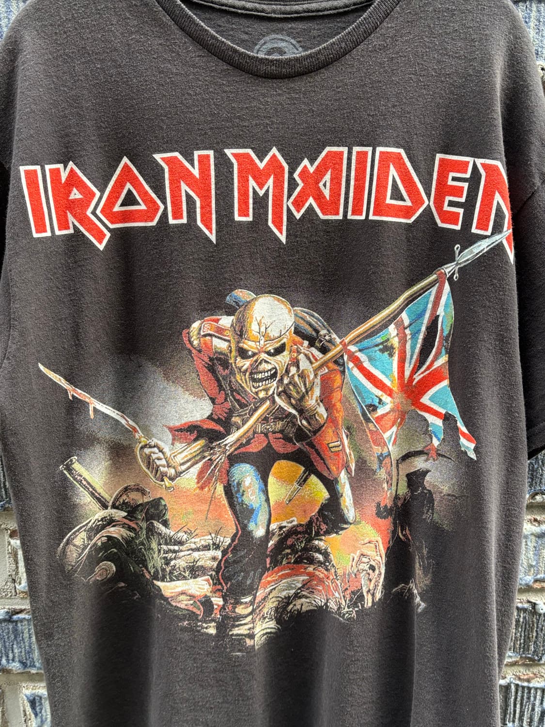 아이언메이든 빈티지 밴드티 상품이미지2