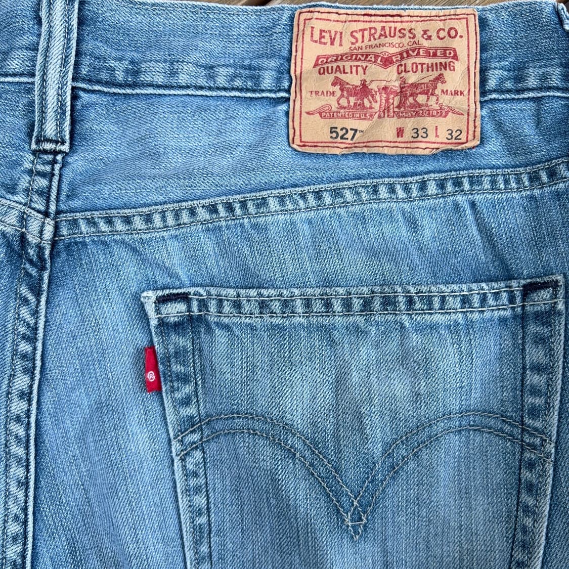 리바이스 Levi’s 527 로우 부츠컷 데님 팬츠 상품이미지8