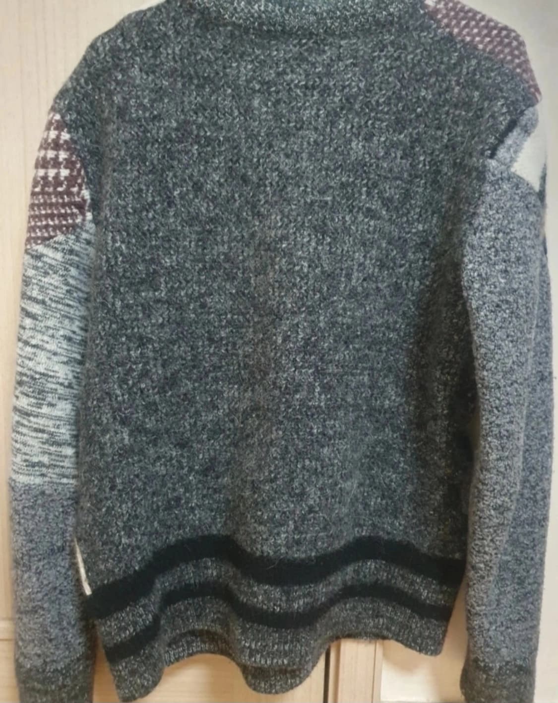 시스템옴므 언발체크 모헤어니트  상품이미지2