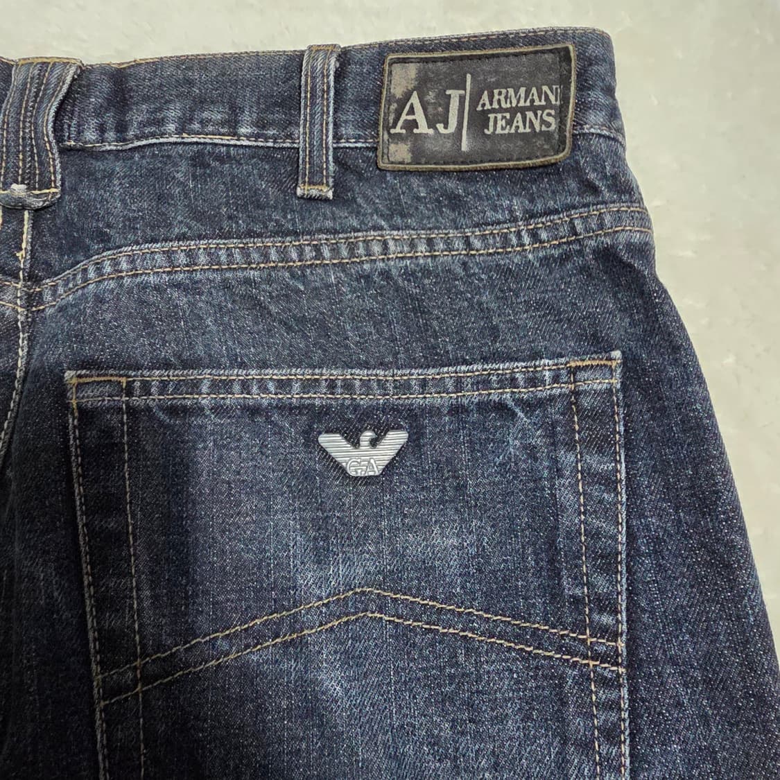 (36)아르마니진 빈티지 데님 팬츠  상품이미지5
