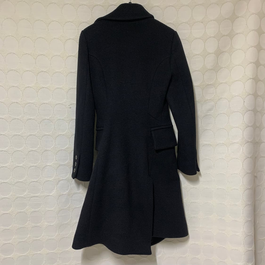 vivienne westwood 비대칭 카라 울 캐시미어 코트  상품이미지7