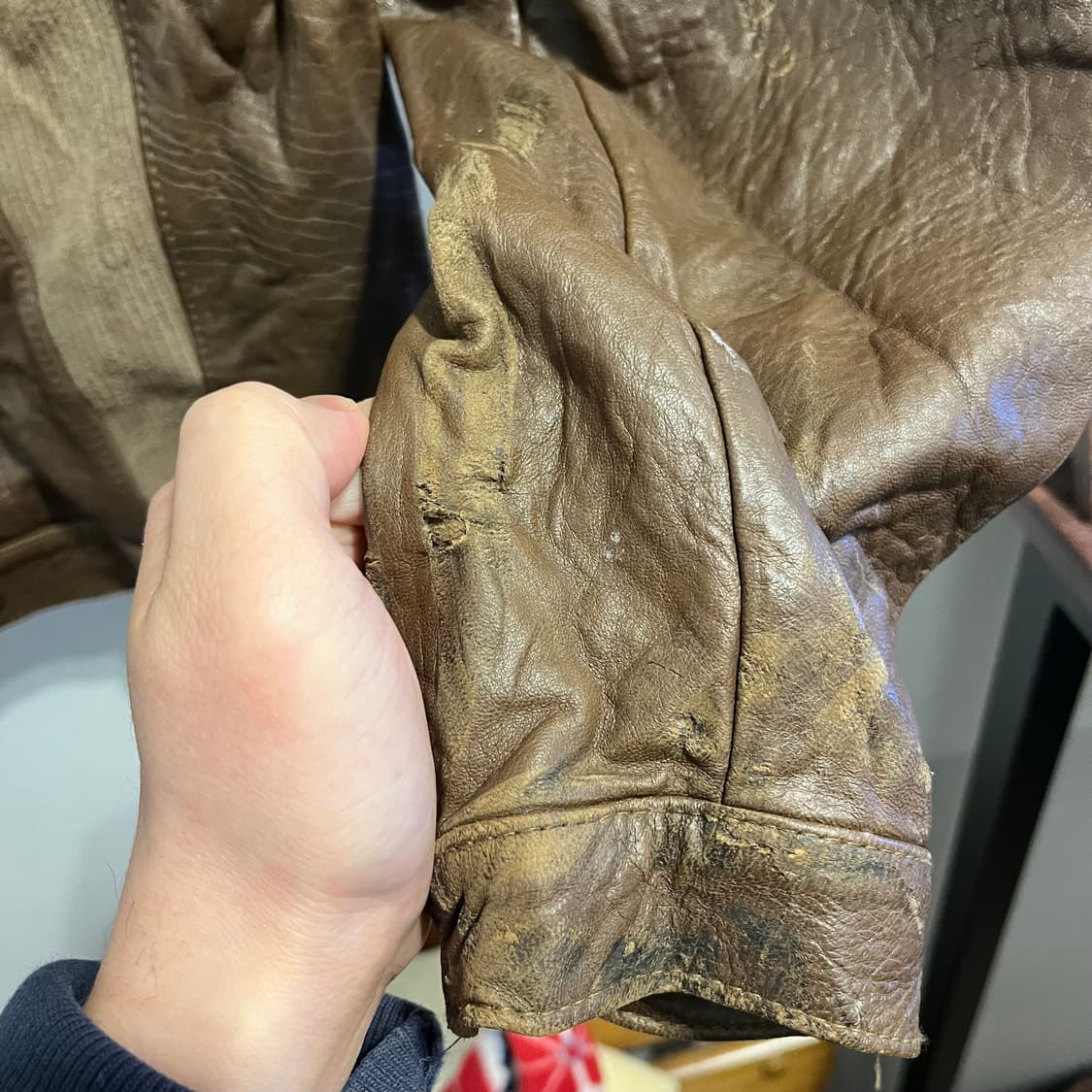 웨어하우스 웨스턴 레더 가죽 자켓 상품이미지9