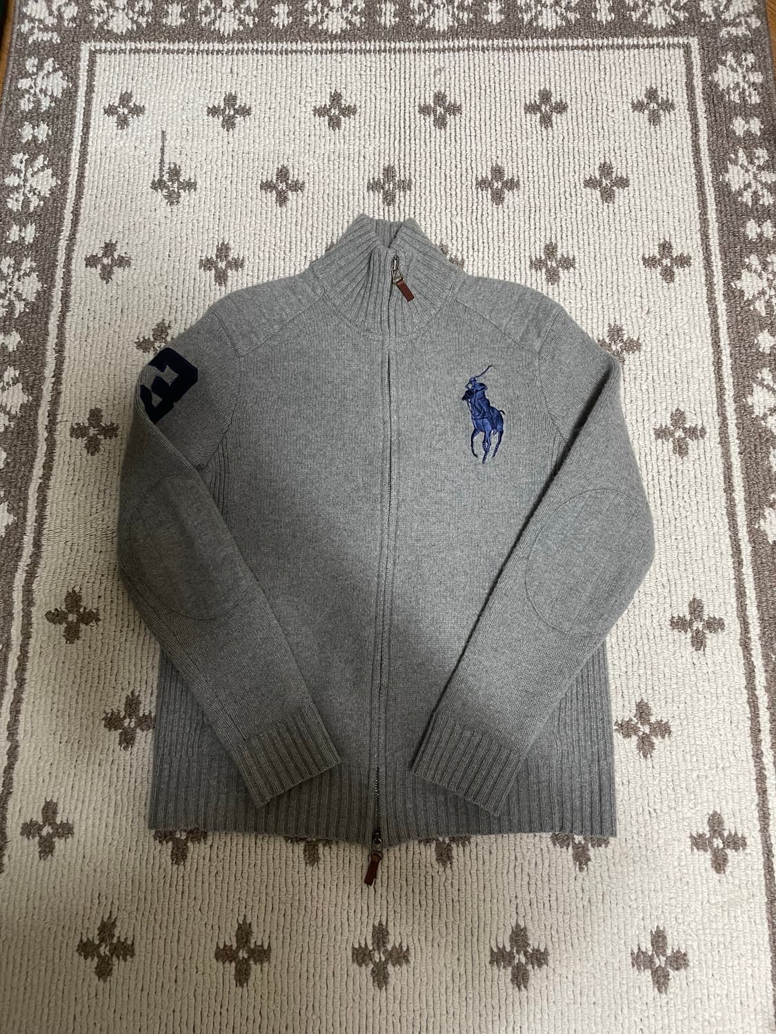 폴로 랄프로렌 빅포니 니트집업 상품이미지1