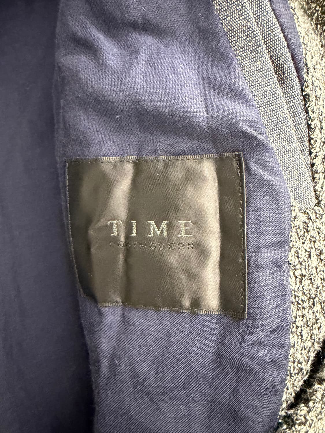 TIME옴므 그레이 코트 95사이즈 상품이미지6