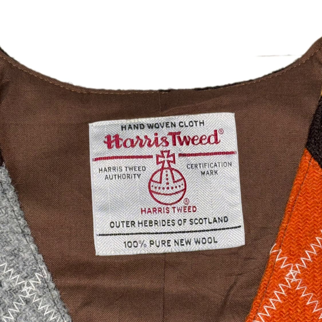 Harris Tweed Agyle Vest  상품이미지3