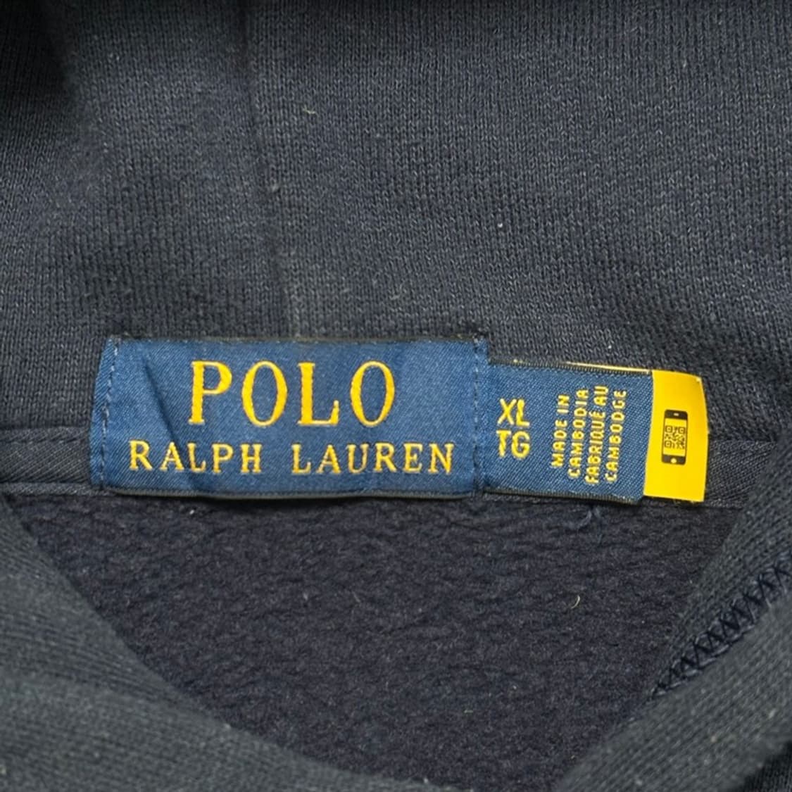 POLO RALPH LAUREN 포니 로고후드티 네이비 XL 상품이미지4