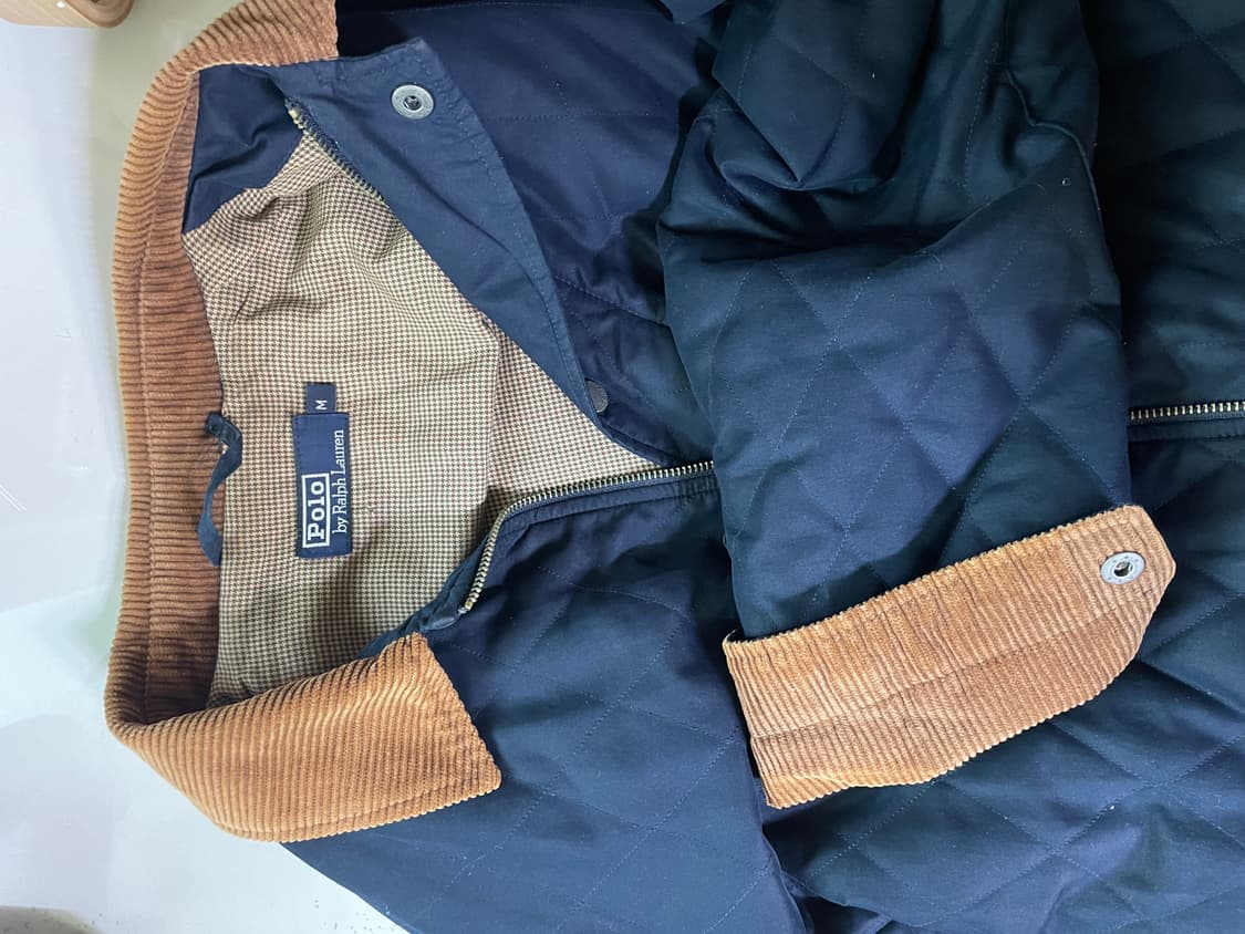 폴로 랄프로렌 네이비 퀼팅 코트 자켓 상품이미지6