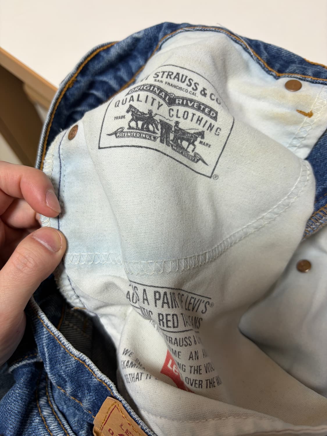 80s 빈티지 리바이스 517 미제 33/30 상품이미지9