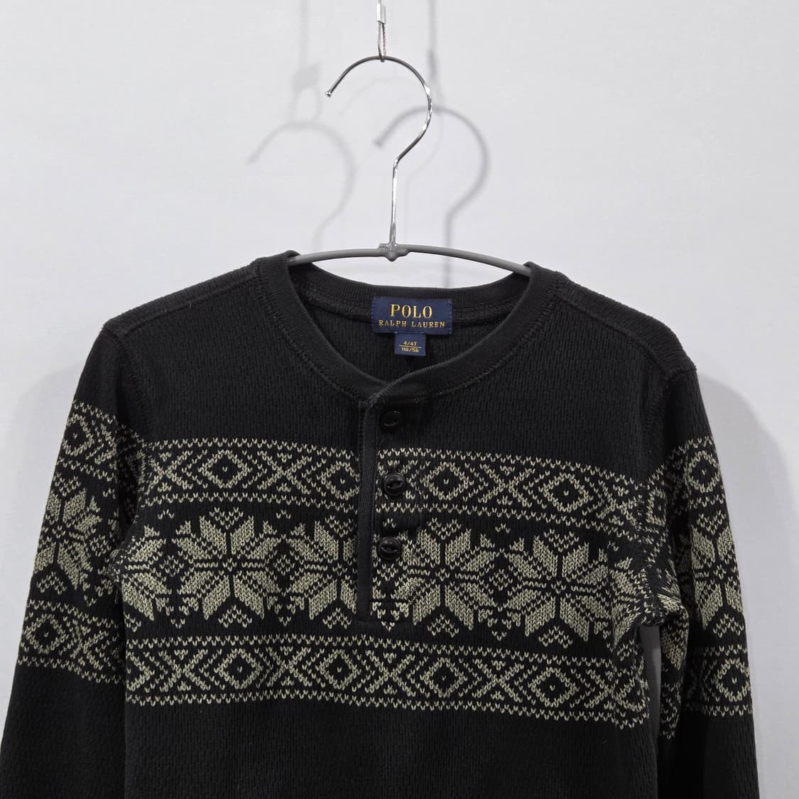 폴로랄프로렌 키즈 노르딕 패턴 롱슬리브 4/4T  상품이미지2