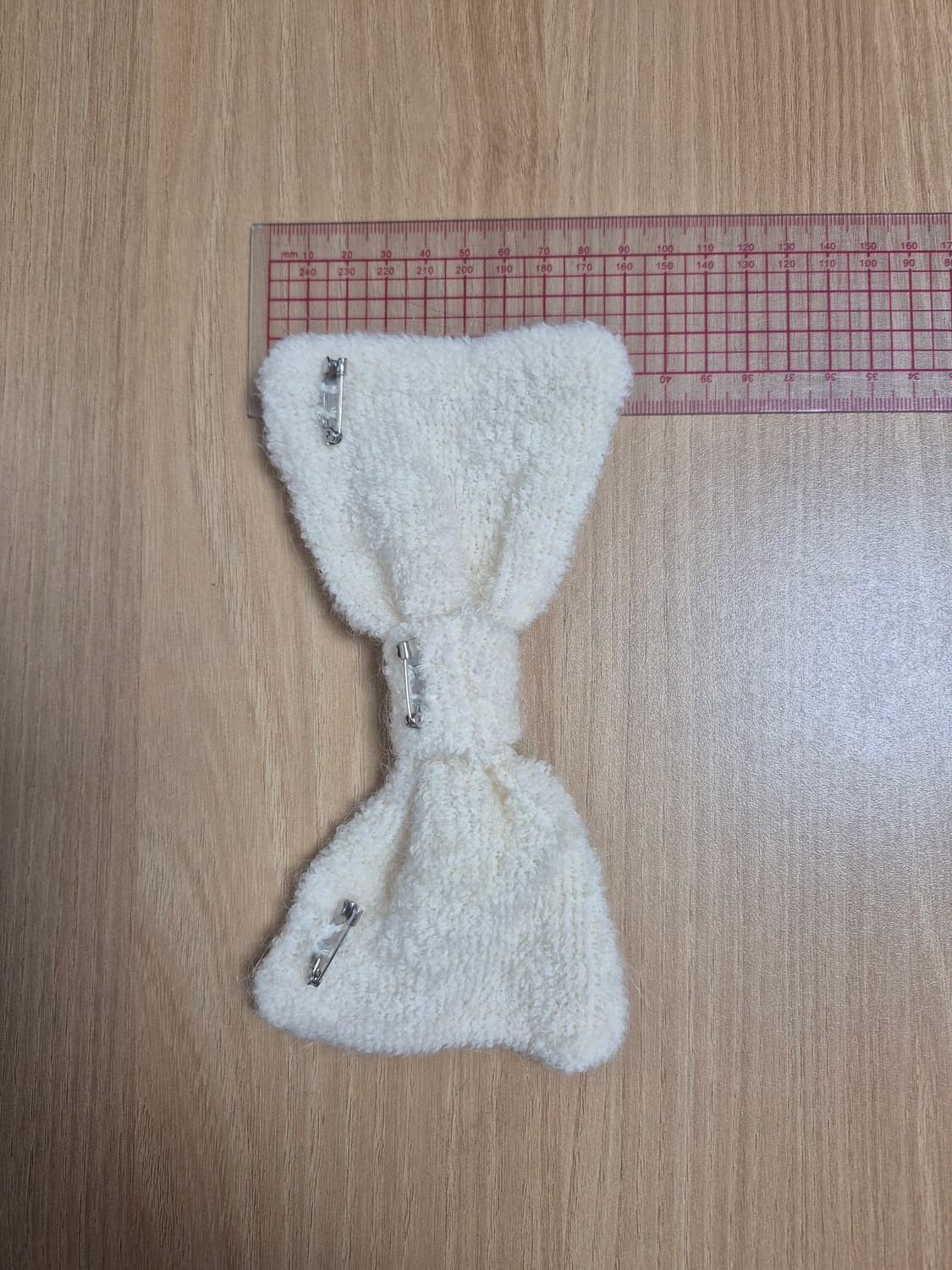 리즈리사 리본브로치 아이보리칼라 상품이미지3