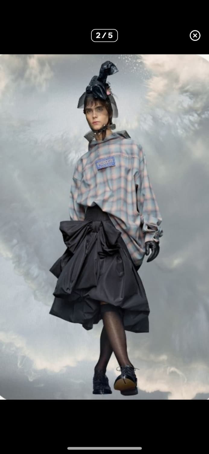 마르지엘라 펜들턴 셔츠 (뷔 착용 동제품) 상품이미지2