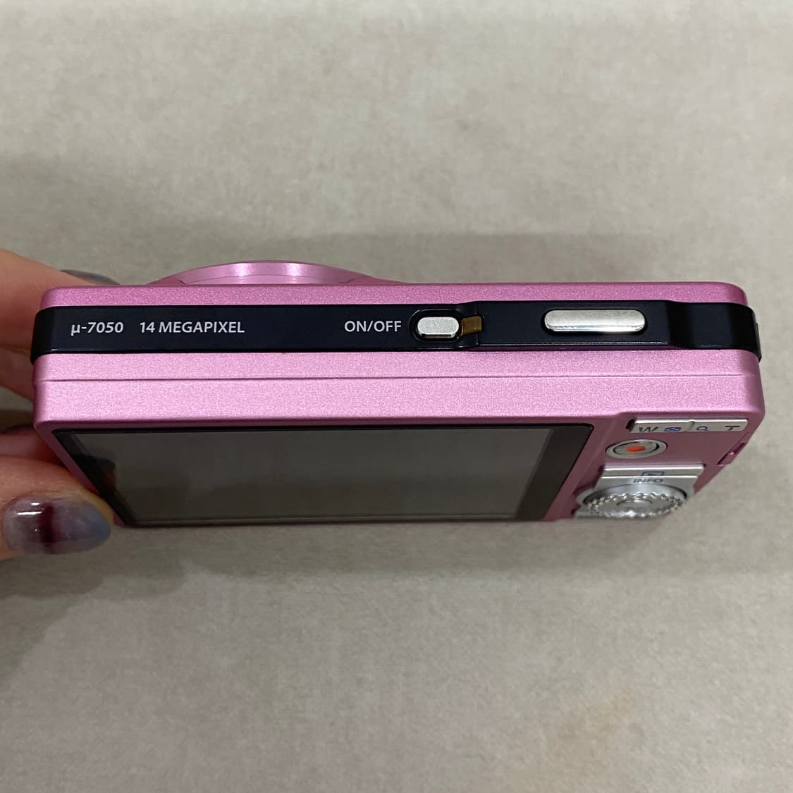 작례있음💖올림푸스 뮤 7050 핑크 Olympus μ 빈티지 디카 상품이미지8