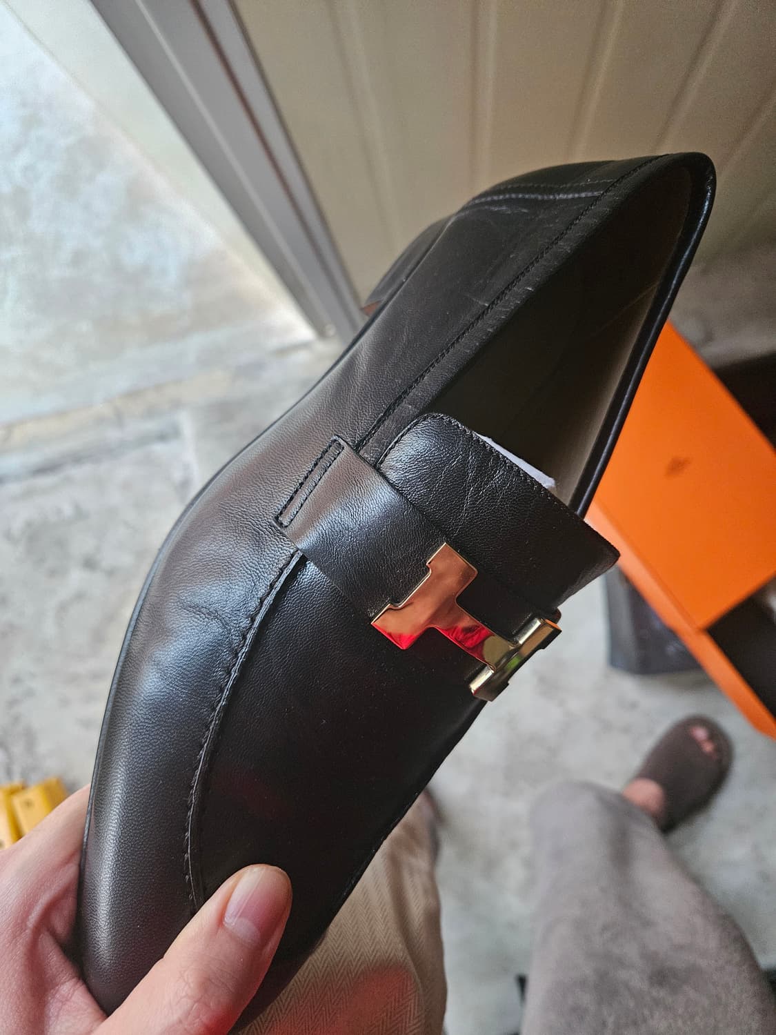 새제품) 파리로퍼 금장 42 상품이미지2