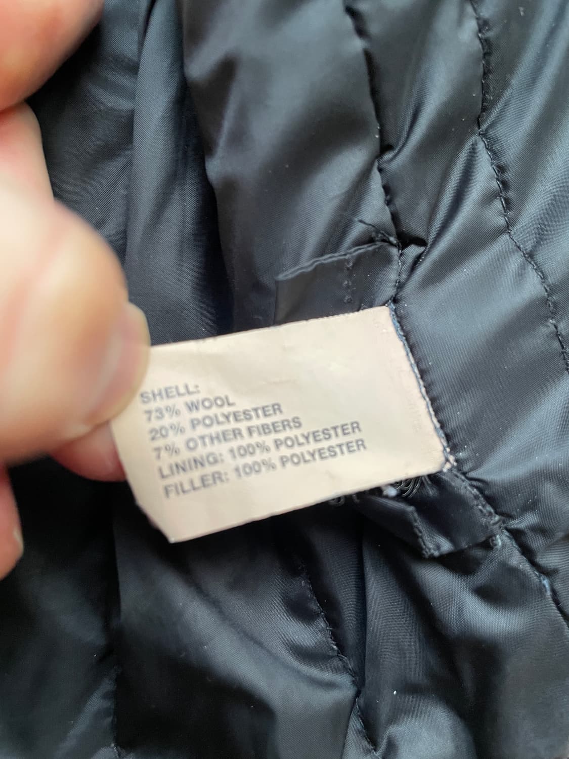 올드갭 울 헤링본 블루종 자켓 상품이미지8