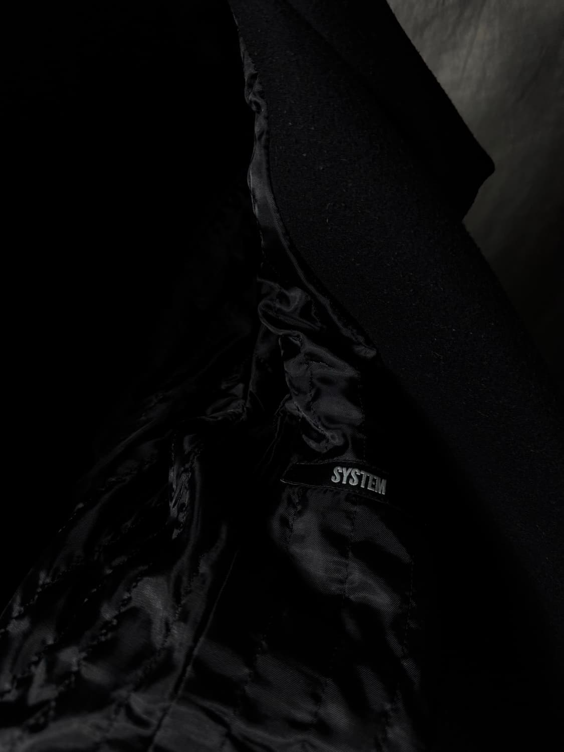 SYSTEM Asymmetric High-Neck Wool Coat  상품이미지9