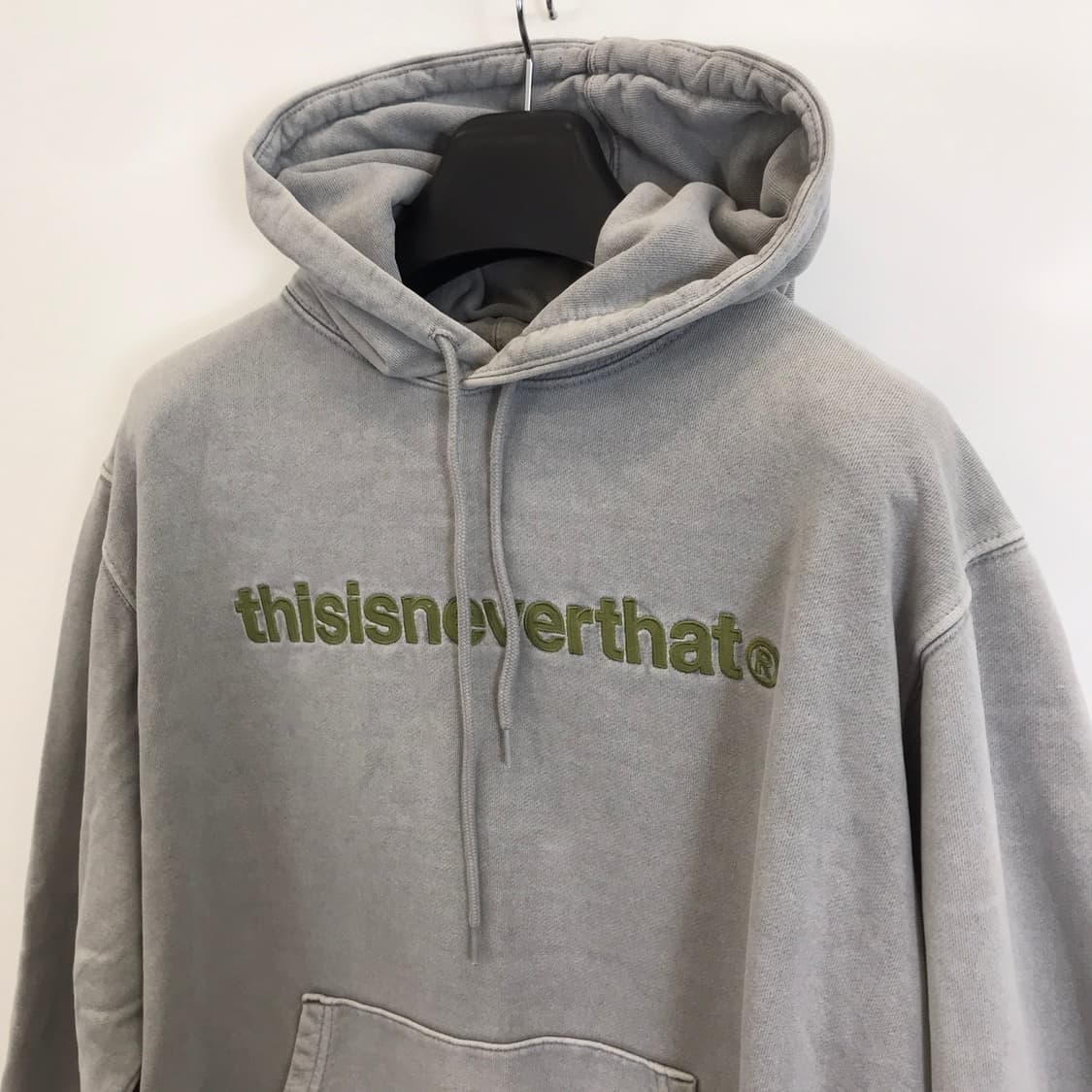 디스이즈네버댓 가먼트다잉 워싱 후드 [M] 상품이미지2