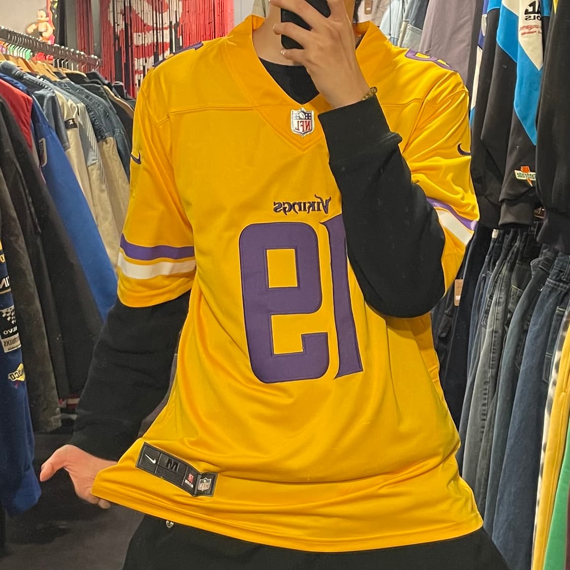 [IM] nike X NFL 미네소타No.19 바이킹스 반팔져지 상품이미지2