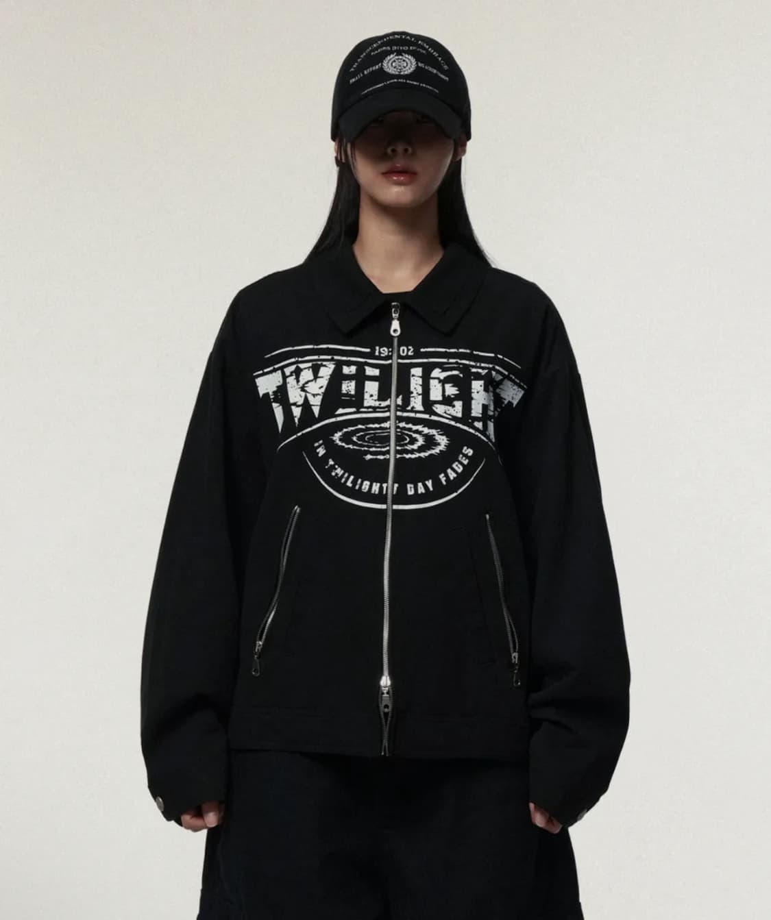 아이돈워너셀 IDWS 워크 자켓 블랙 2 상품이미지3