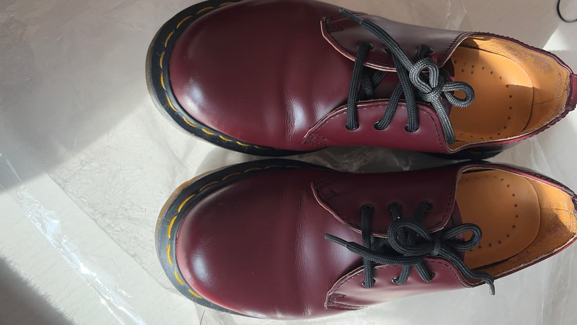 닥터마틴 1461 스무스 체리레드 230(eu36) 상품이미지2