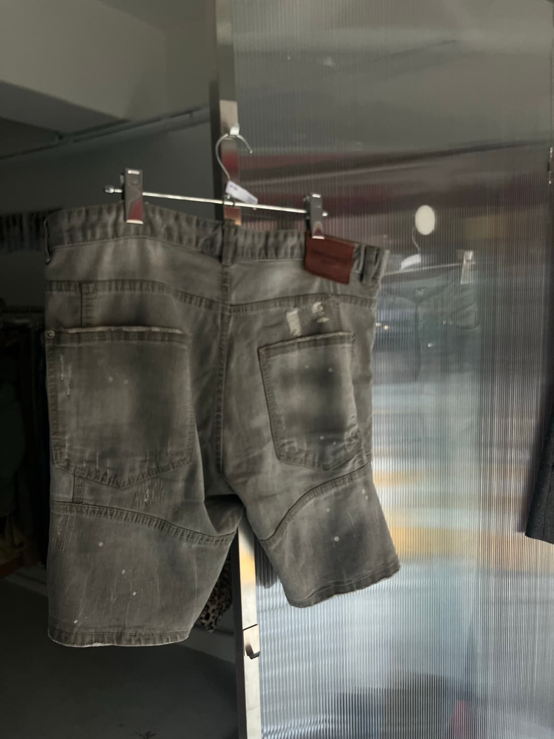 디스퀘어드 데님하프팬츠 상품이미지3