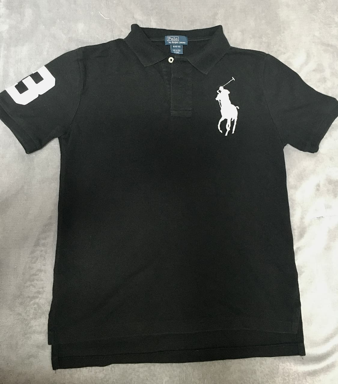 폴로 랄프로렌 빅포니 블랙화이트 상품이미지1