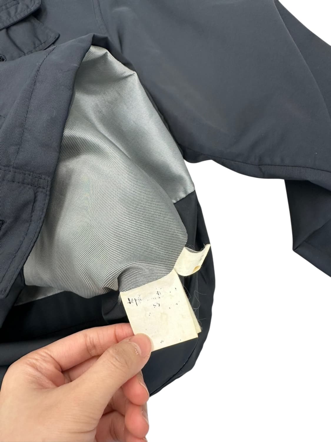 00s YSL 생로랑 나일론 자켓 블랙 (M~XL) 상품이미지9