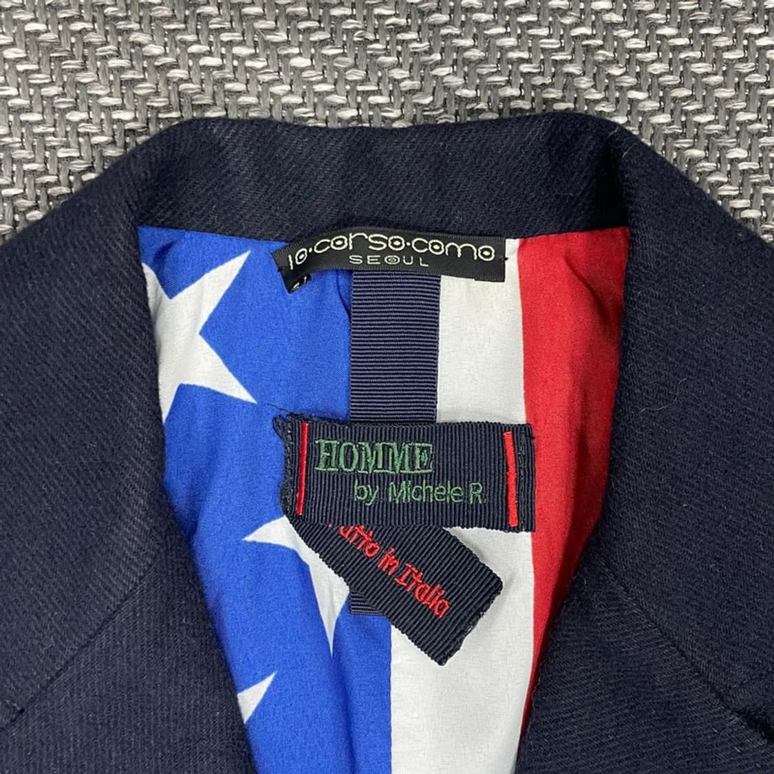 10꼬르소꼬모 금장 버튼 모직 코트 v0224 상품이미지7