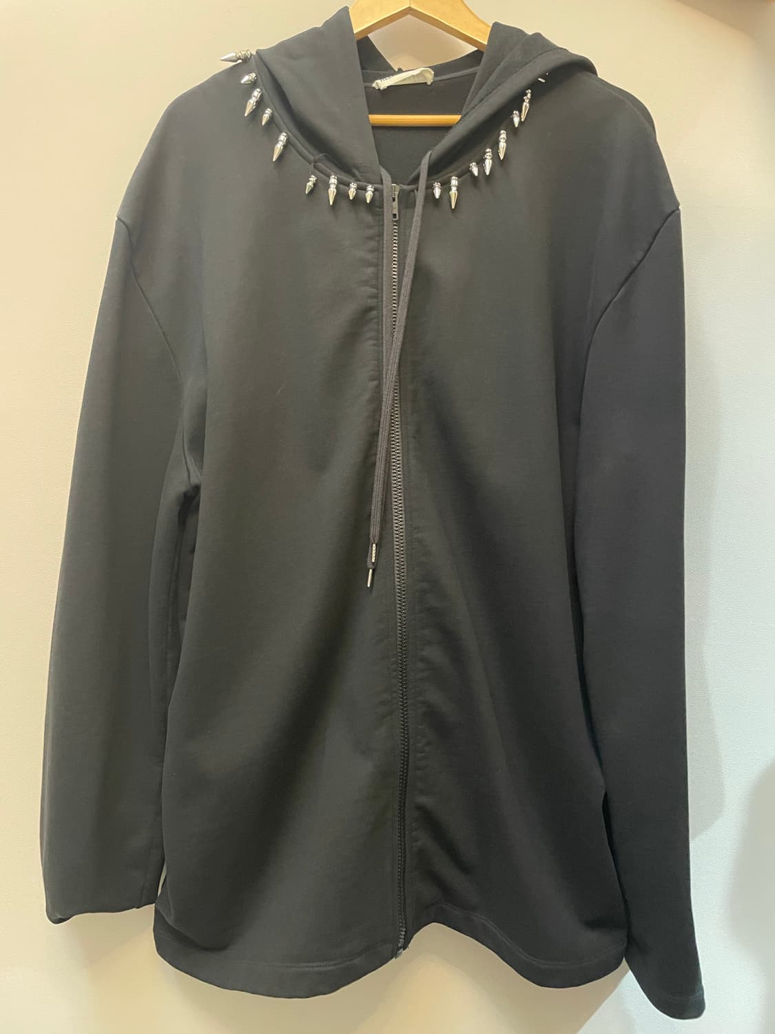 Helmut Lang stud collar hoodie 상품이미지5
