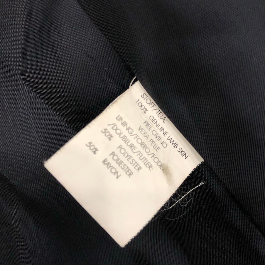 캘빈클라인 양가죽 미니멀 레더 가죽 코트 상품이미지6