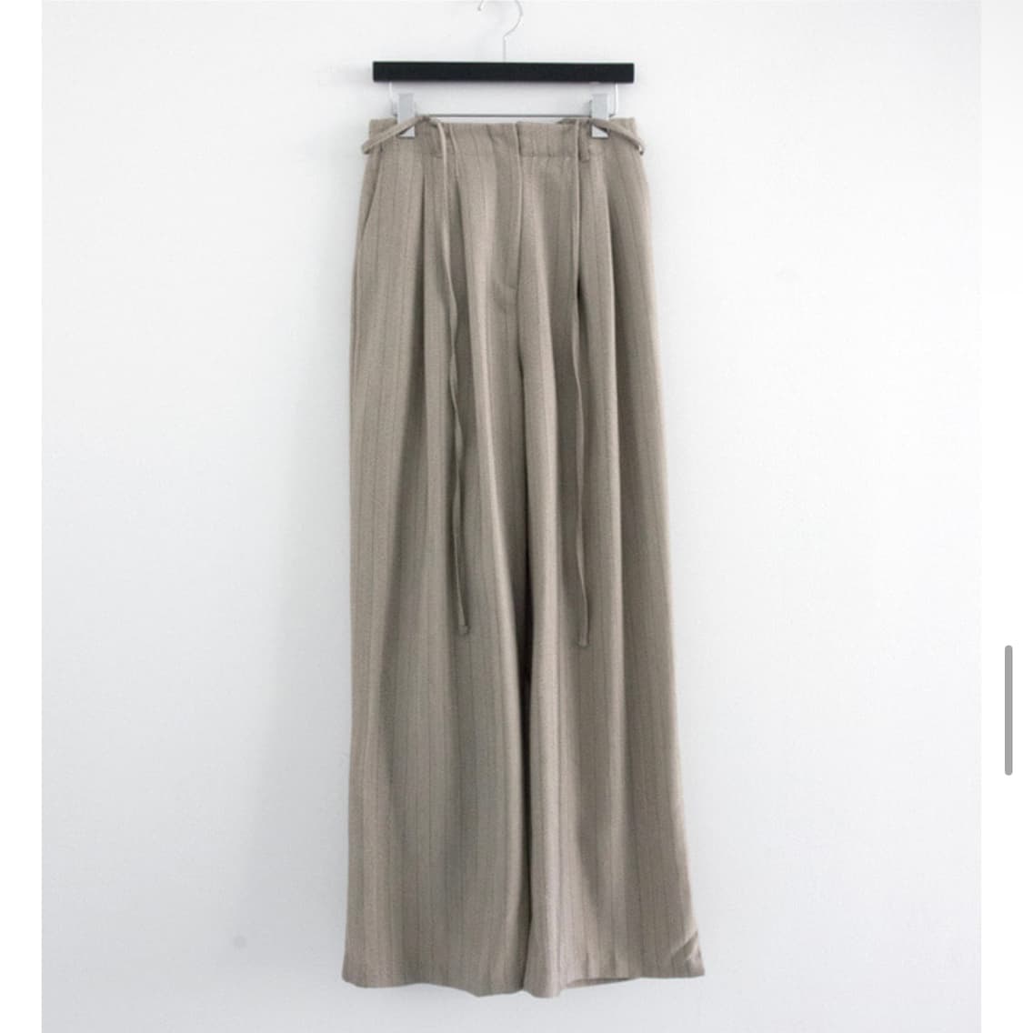 [단종 새제품]로웨어 투웨이 롱스트링 스트라이프 슬랙스 상품이미지5