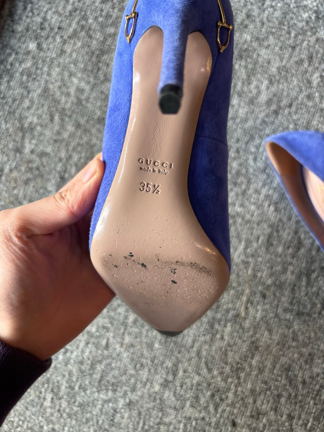 Gucci 스웨이드 구두  상품이미지4