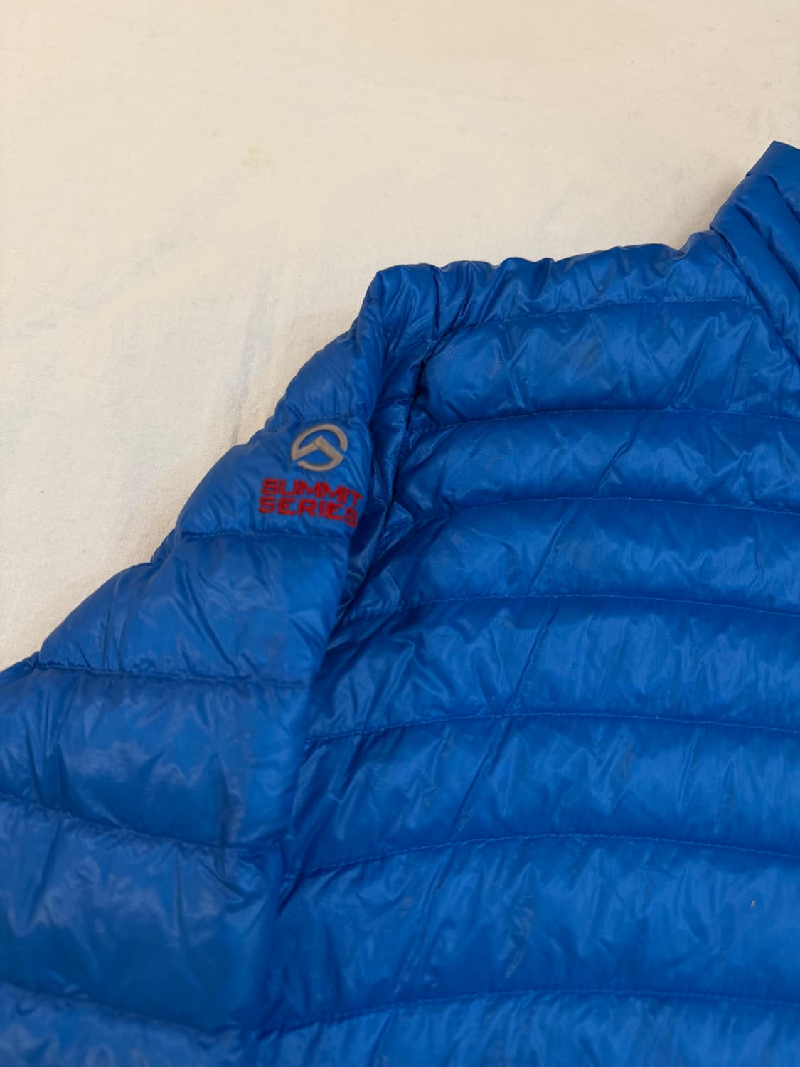 노스페이스 800필 써밋 옵티멈 구스 경량패딩 블루 상품이미지3