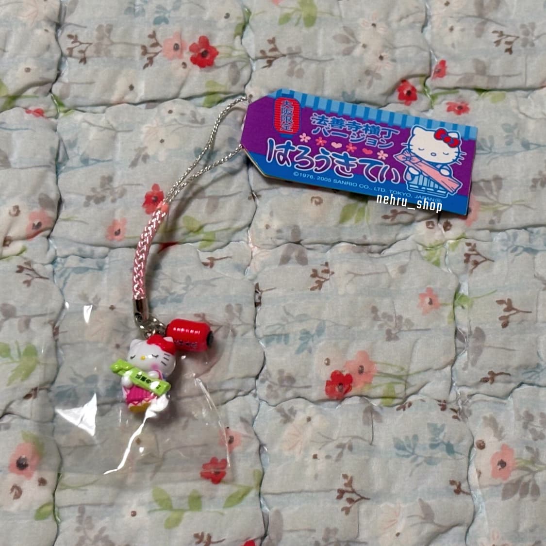 (이체시에눌) 2005년도 고전키티 키티스트랩 오사카 한정 호젠지요코츠  상품이미지1