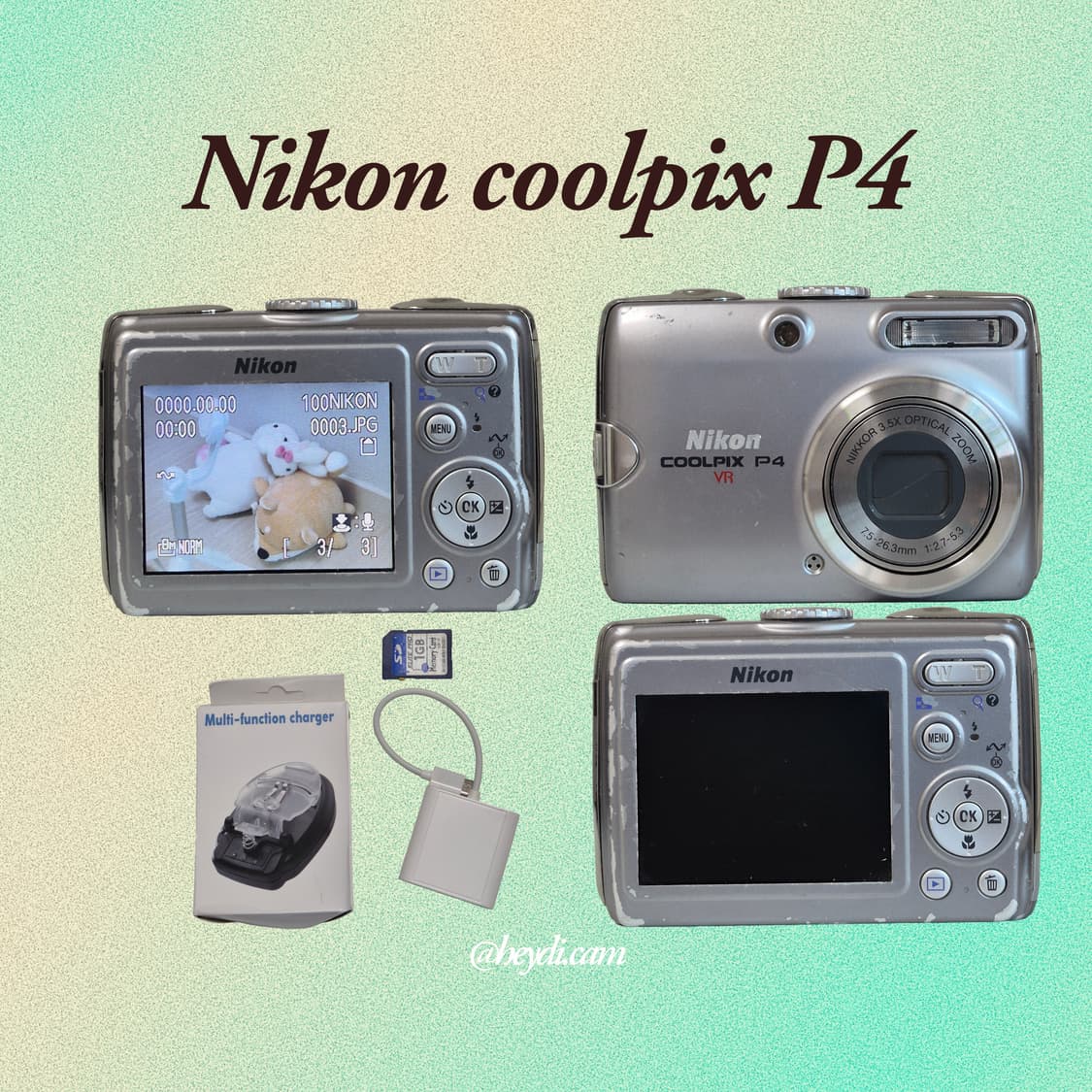 누가영픽) [한글판] 니콘 쿨픽스 NIKON COOLPIX P4 상품이미지2