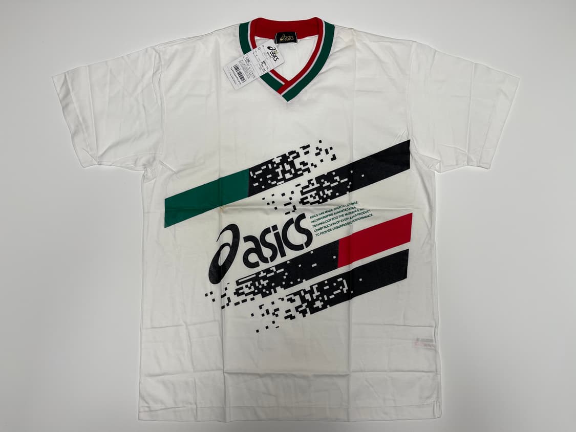 아식스 90s 올드 멀티 그래픽 반팔 티셔츠 빈티지 ASICS OLD  상품이미지1