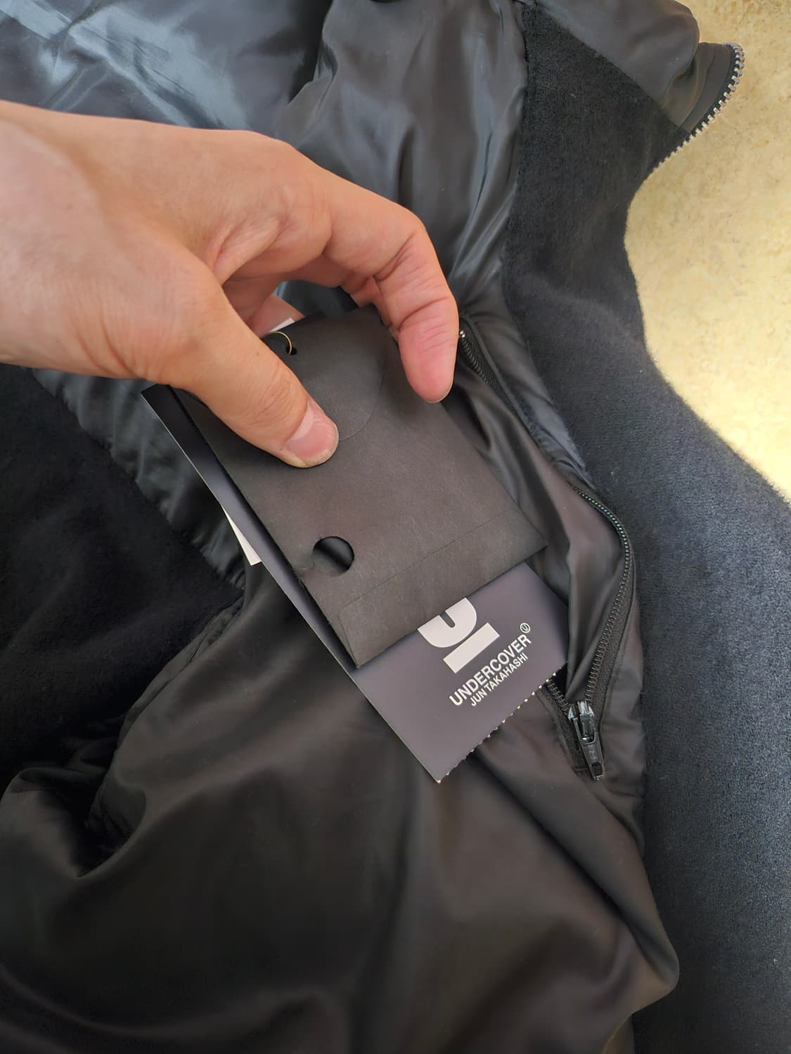언더커버 패딩 믹스 집업 (gu콜라보한 싸구려아님) 상품이미지6