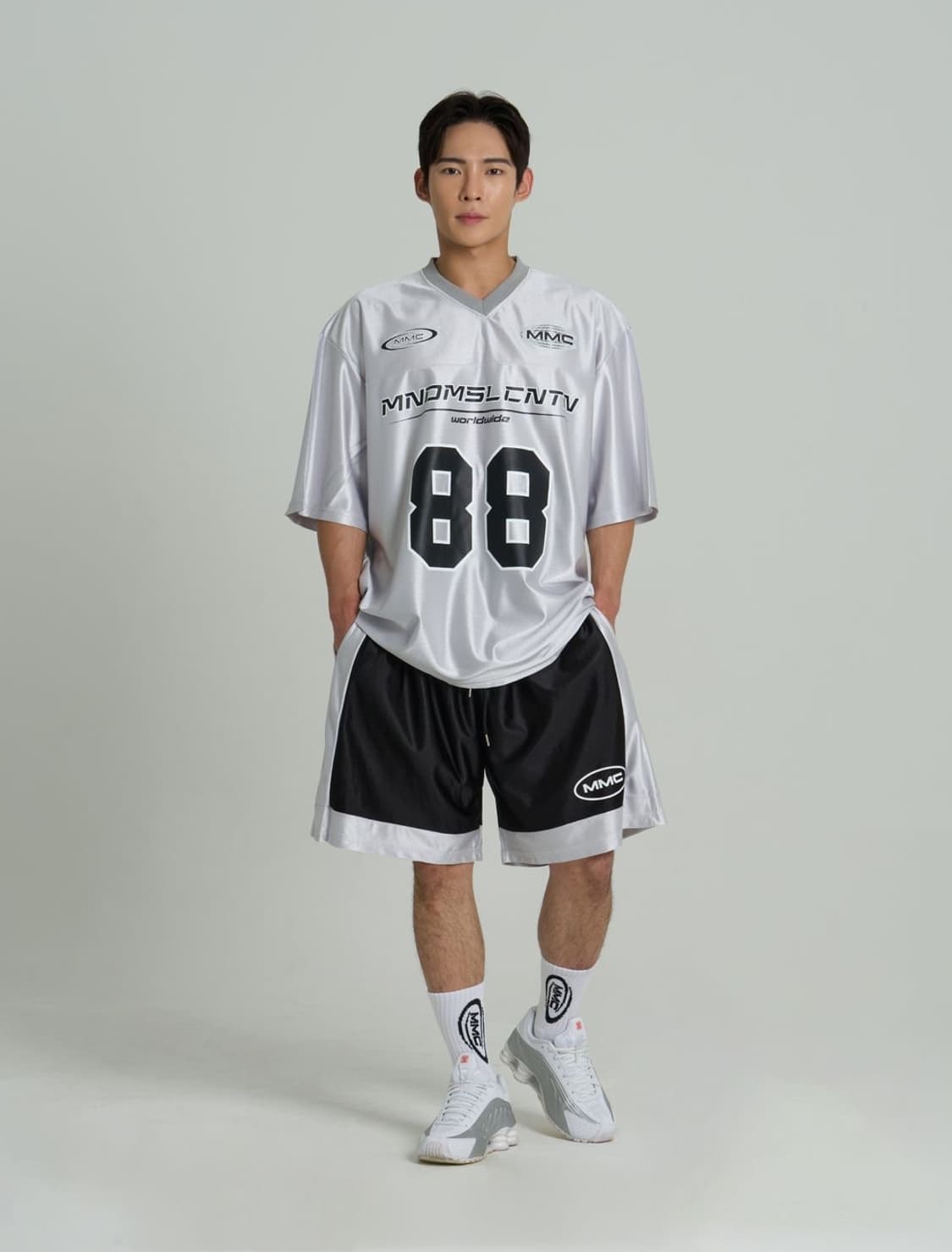 MMC 마인드머슬커넥션 버뮤다 팬츠 블랙 상품이미지4