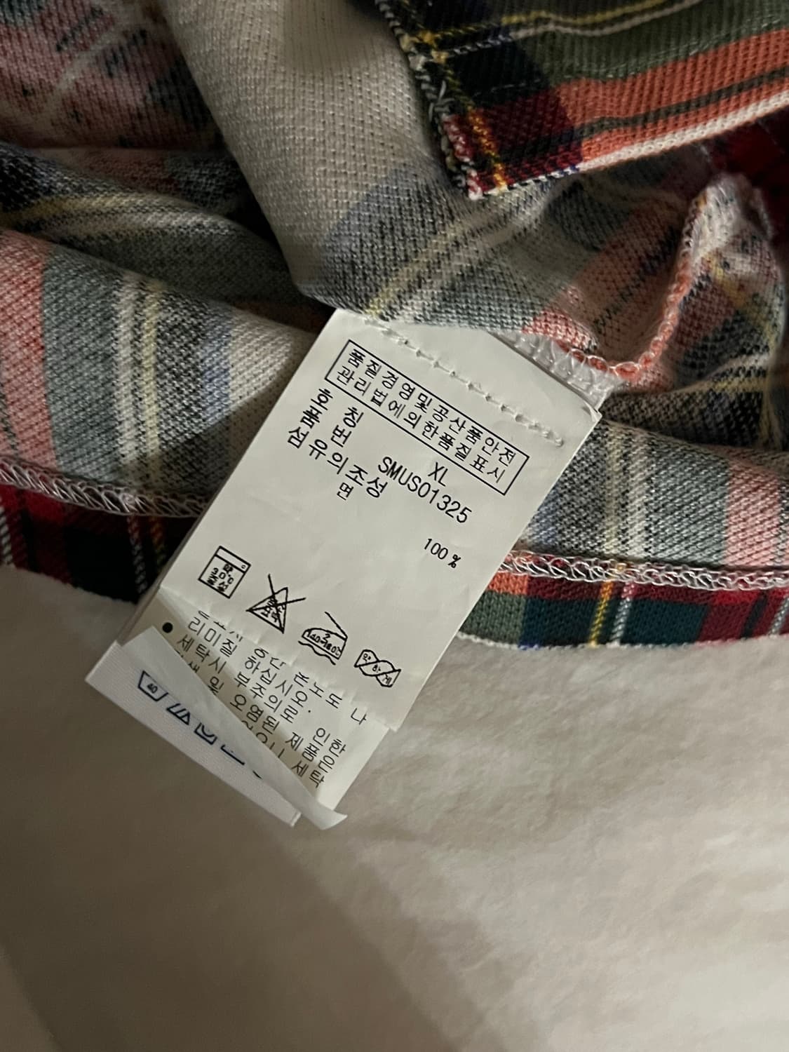 빅 포니 플레이드 폴로 셔츠 상품이미지5