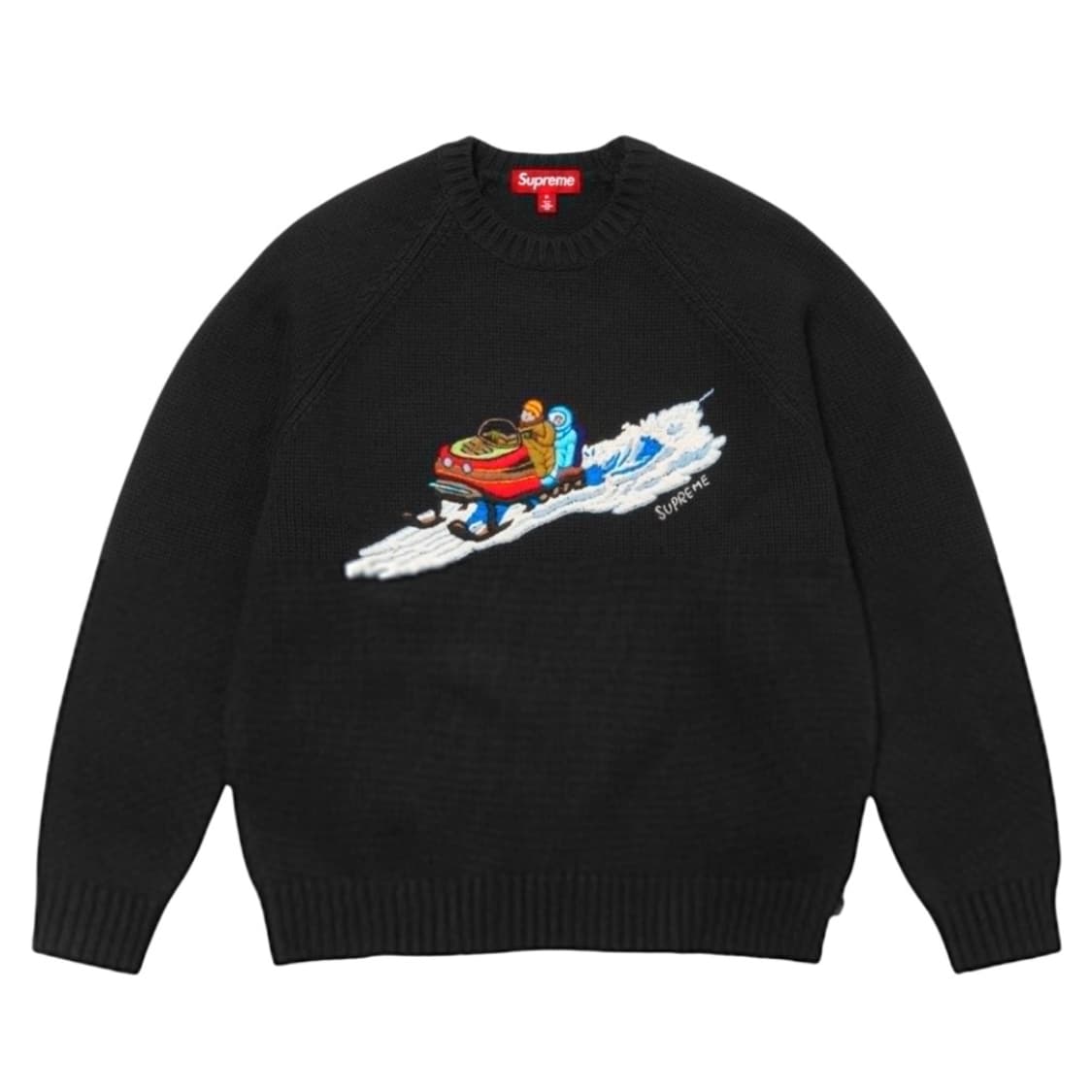 슈프림 스노우모빌 스웨터 블랙 상품이미지1